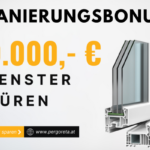 Sanierungsförderung bis zu 9.000,- € für Fenster- und Türentausch